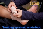 Tampa Bay Family Physicians Treat Sprained Foot